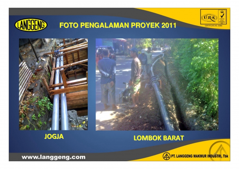 Proyek Jogja dan Lombok Barat 2011